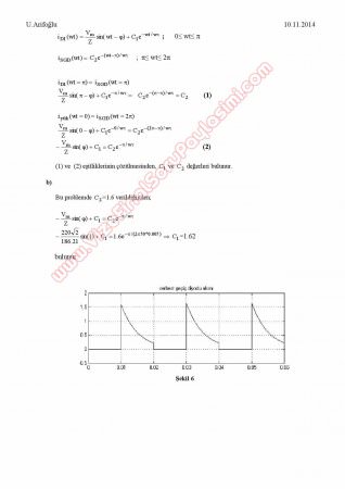 Güç Elektroniği Devreleri Vize Soruları ve Cevapları -2014
