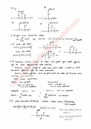 Sinyaller Ve Sistemler Vize Soruları Ve Çözümleri