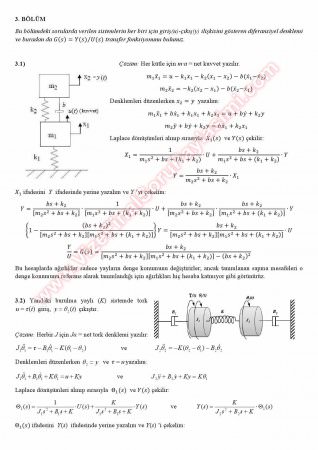 Sistem Modelleme Ve Otomatik Kontrol Çalışma Soruları 2