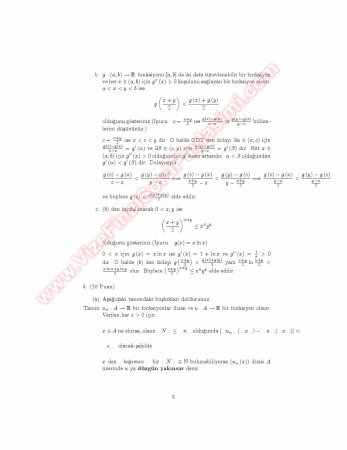 Analiz 4 Final Soruları Ve Çözümleri -2008