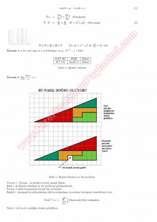 Lateks Final Soruları Ve Çözümleri -2015