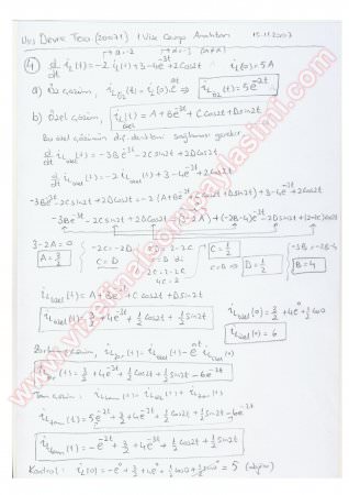 Devre Teorisi Vize Soruları Ve Cevapları