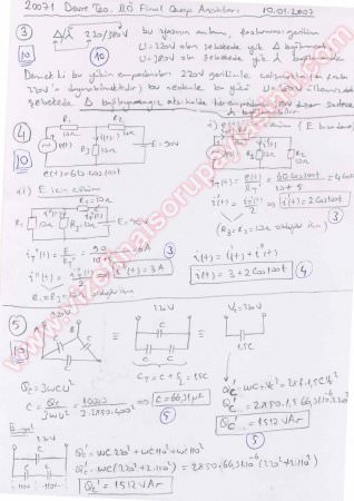 Devre Teorisi Final Soruları Ve Cevapları