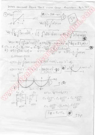 Devre Teorisi Vize Soruları Ve Cevapları-2011