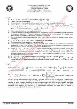 Tıbbi Görüntüleme Sistemleri Vize Soruları Ve Çözümleri -2013