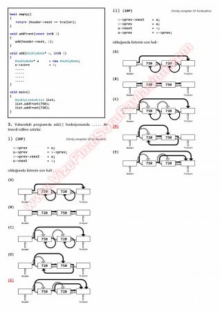 Veri Yapıları Final Soruları Ve Çözümleri -2015