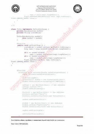 Windows Programlama Vize Soruları Ve Çözümleri -2015