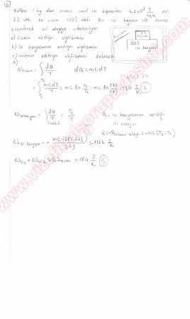 Termodinamik-1 Final Soruları Ve Cevapları
