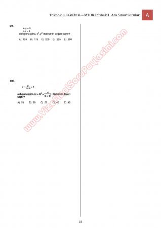 Bilimsel Hazırlık - MTOK - 1. Vize Soruları ve Cevapları