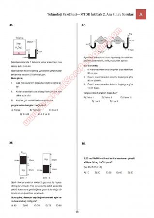 Bilimsel Hazırlık - MTOK - 2. Vize Soruları ve Cevapları