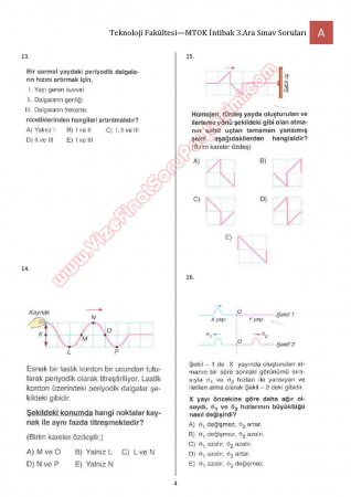 Bilimsel Hazırlık - MTOK - 3. Vize Soruları ve Cevapları