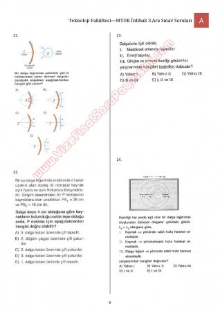 Bilimsel Hazırlık - MTOK - 3. Vize Soruları ve Cevapları