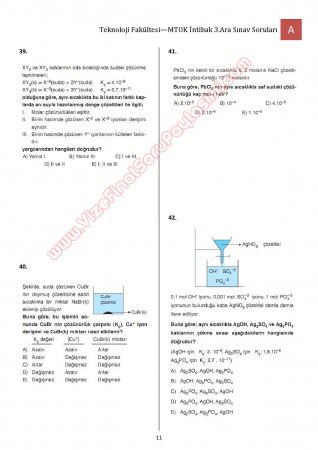 Bilimsel Hazırlık - MTOK - 3. Vize Soruları ve Cevapları