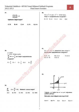 Bilimsel Hazırlık - MTOK - Final Soruları ve Cevapları