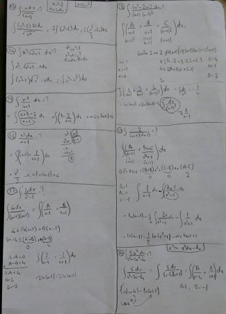 Matematik -1 Final Çalışma Soruları ve Cevapları (Alternatif)