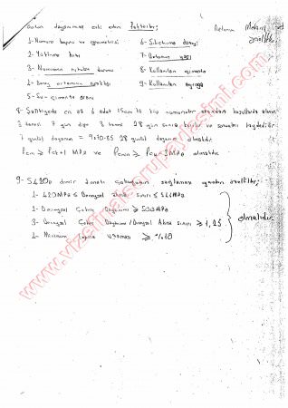 Yapı Malzemesi Final Soruları Ve Cevapları