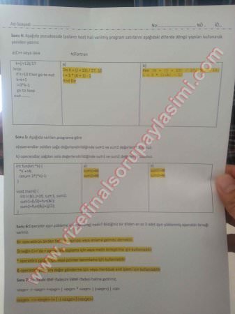 Programlama Dillerinin Prensipleri Final Soruları Ve Cevapları-2013