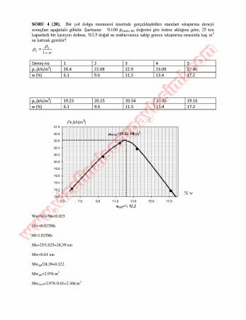 Zemin Mekaniği-1 Final Soruları Ve Cevapları