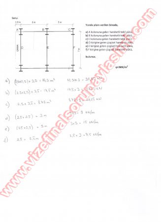 Çelik Yapılar Vize Soruları Ve Cevapları