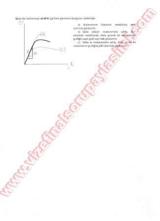 Çelik Yapılar Vize Soruları Ve Cevapları