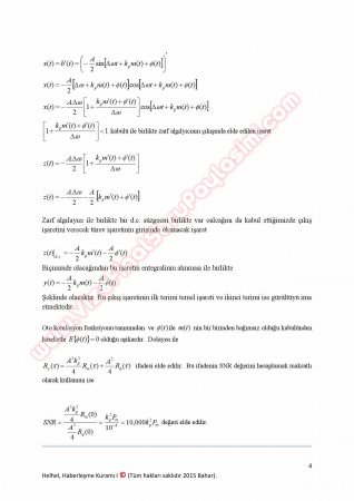 Haberleşme Kuramı Dersi Final Soruları Ve Cevapları 2015