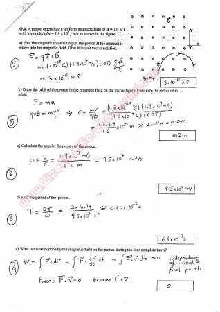 Physics-2 Second Midterm Questions and Solutions 3