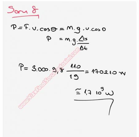 Fizik 1 Final Soruları ve Cevapları - Bozok Üniversitesi