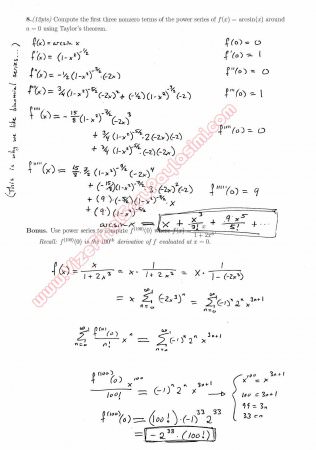 Calculus For Functions Of Several Variables Final Questions And Solutions Fall 2012