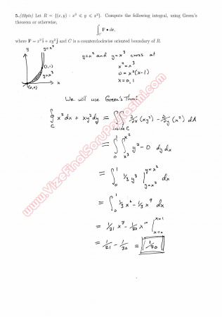 Calculus For Functions Of Several Variables Second Midterm Exam Questions And Solutions Fall 2012