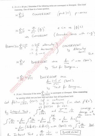 Calculus For Functions Of Several Variables Third Short Exam QuestionsAnd Solutions Fall 2012