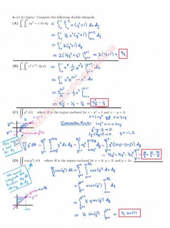 Calculus For Functions Of Several Variables Second Midterm Exam Questions And Solutions Fall 2013