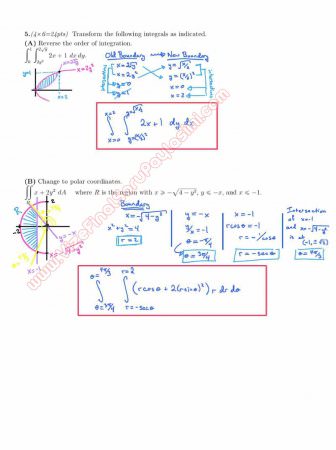 Calculus For Functions Of Several Variables Second Midterm Exam Questions And Solutions Fall 2013