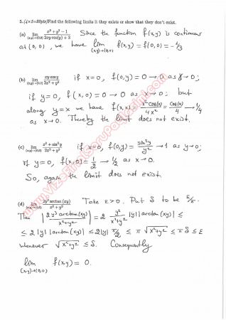 Calculus For Functions Of Several Variables First Midterm Exam Questions And Solutions Fall 2014