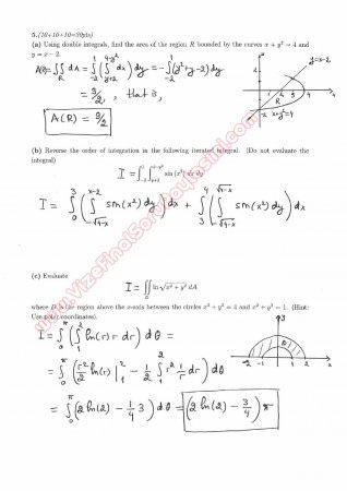 Calculus For Functions Of Several Variables Second Midterm Exam Questions And Solutions Fall 2014