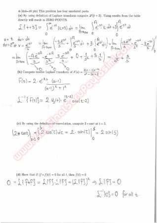 Introduction To Differential Equations Final Questions And Solutions Fall 2014