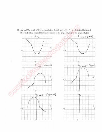 Precalculus Midterm Exam Questions And Solutions 2013 Fall
