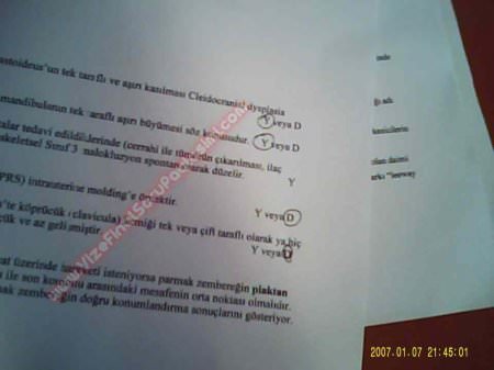 Ortodonti Final Soruları