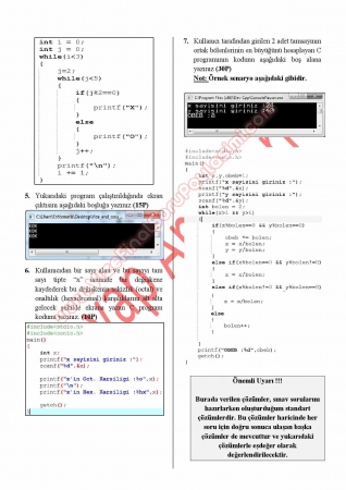 Temel Bilgisayar Bilimleri Vize Soruları End. Müh.