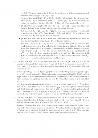 Algebra 2 Final Questions