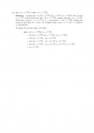 Elementary Number Theory 2 5.Quiz Questions