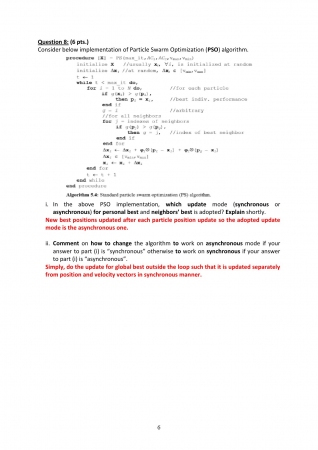 Natural Computing Midterm Exam Questions