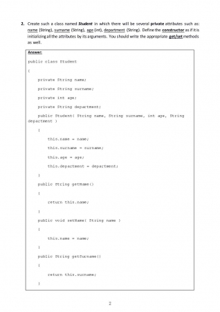 Object Oriend Programing 1.Quiz Questions » Sayfa 2 » Vize ve Final ...