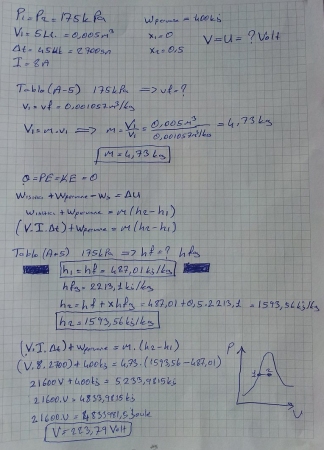 Termodinamik -1 (4.Ünite 34.Sorunun Çözümü)