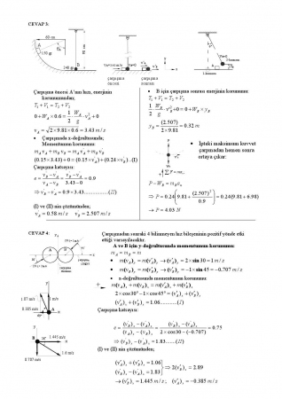 Dinamik 2. Vize Soru ve Cevapları