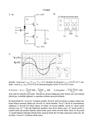 Elektronik Lab 2 Vize Soru Ve Cevapları 2014
