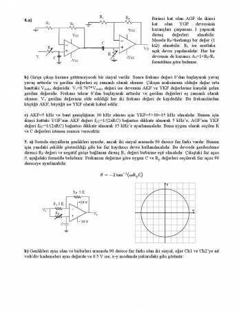 Elektronik Lab 2 Final Soru ve Cevapları