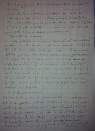 Endüstriyel Ölçme Tekniği Final Çalışma Soruları ve Cevapları