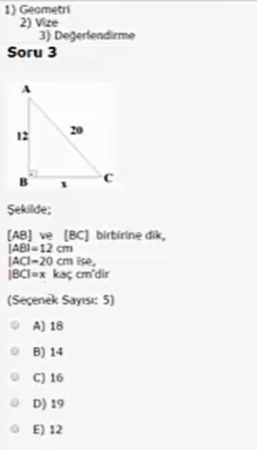 Matematik Vize Soruları Çözebilecek ?