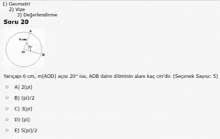 Matematik Vize Soruları Çözebilecek ?