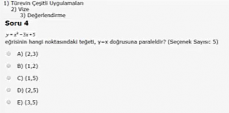 Matematik Vize Soruları Çözebilecek ?